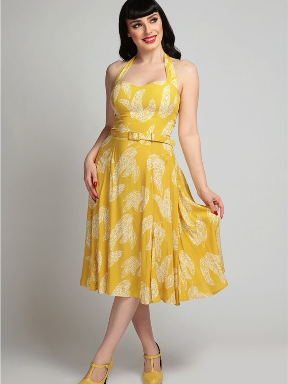 Collectif Beth Gold Leaves / Ready Set Vacay 8 M